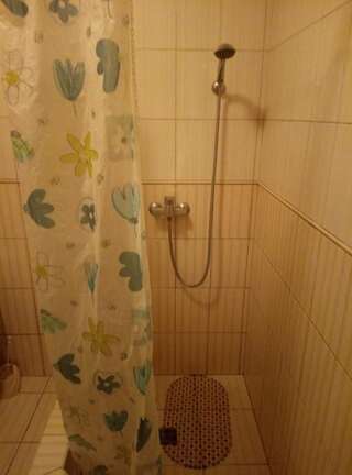 Хостелы Хостел на Залесской Харьков Двухместный номер с 1 кроватью и собственной ванной комнатой-5